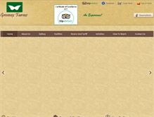 Tablet Screenshot of greenexfarms.com
